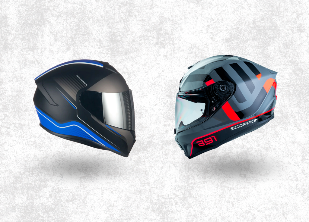 El uso del casco es importante a la hora de manejar moto