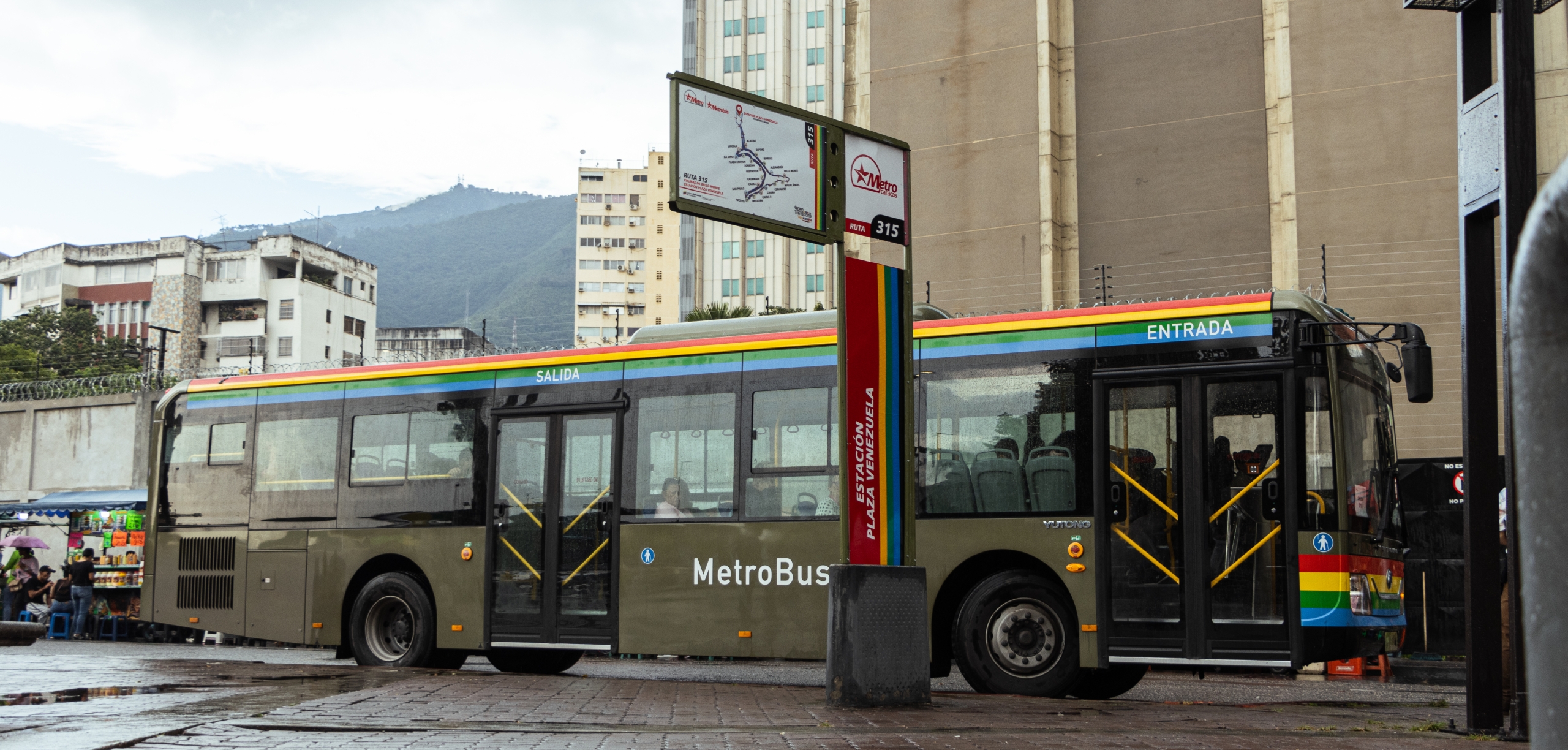 Estas son las rutas activas del Metrobús en Caracas