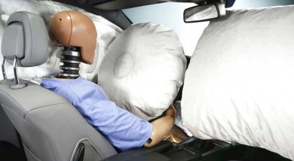 Así luce el airbag del carro