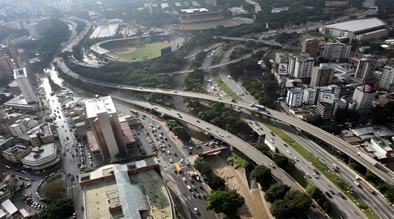 Cierre parcial del Distribuidor El Pulpo en Caracas por 7 días