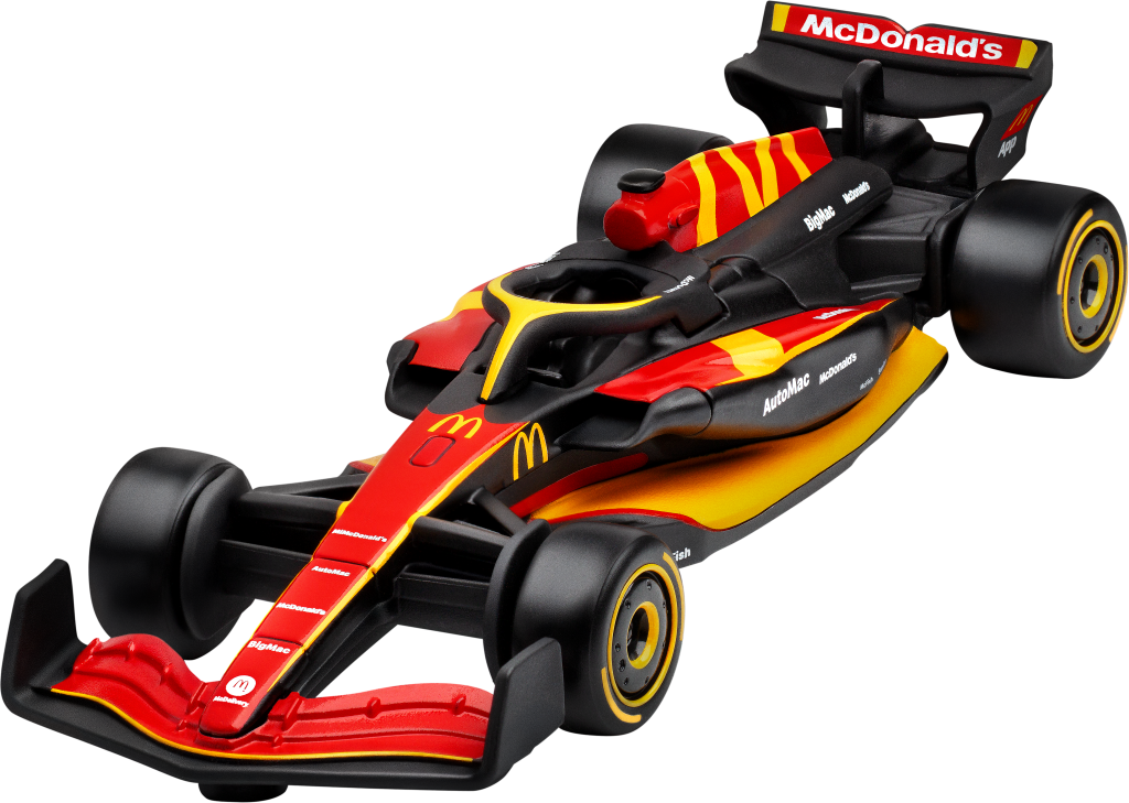 McDonald's trae a Venezuela su nuevo "Menú F1 La Película" con carros coleccionables de la película