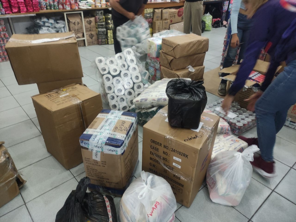 Empire Keeway donó insumos a los afectados en Mérida, gracias a su programa Buen Vecino