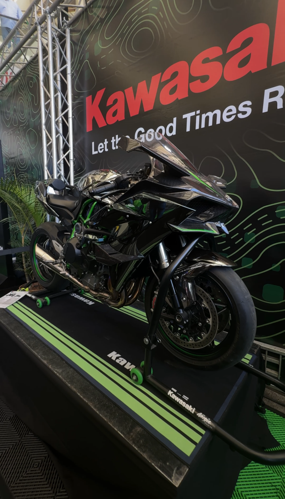 La Kawasaki Ninja H2R estuvo en la Expo Moto Venezuela 2025
