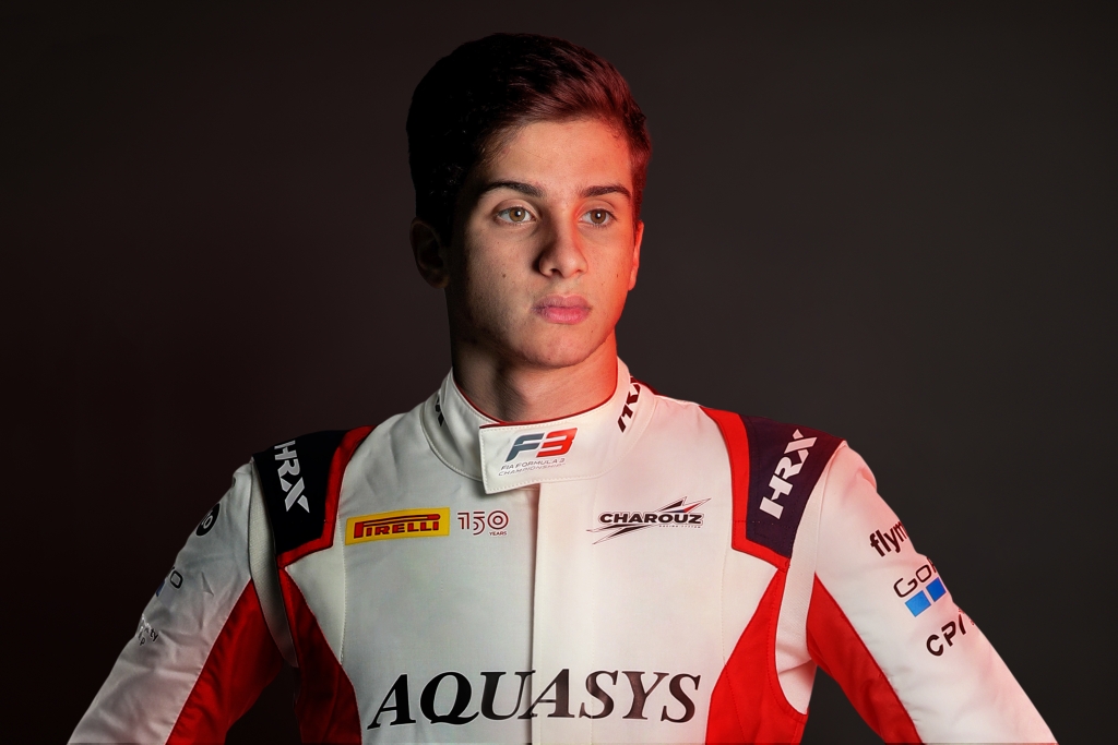 Desde los 4 años, el sueño de Famularo siempre ha sido competir en F1. Crédito: Cuenta "X" de Frontera Digital.