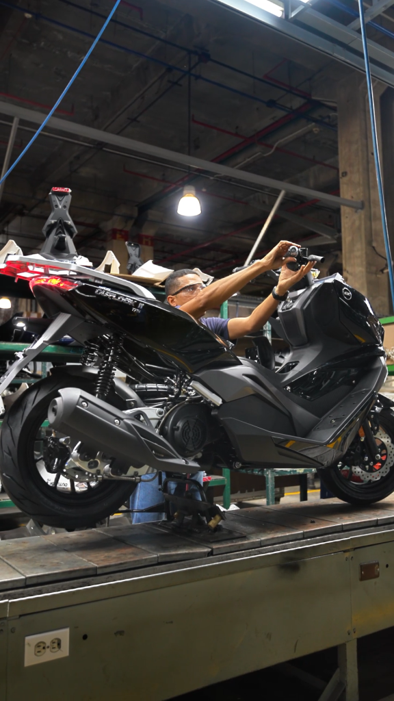 Empire Keeway tiene proceso riguroso para el ensamblaje de sus motos