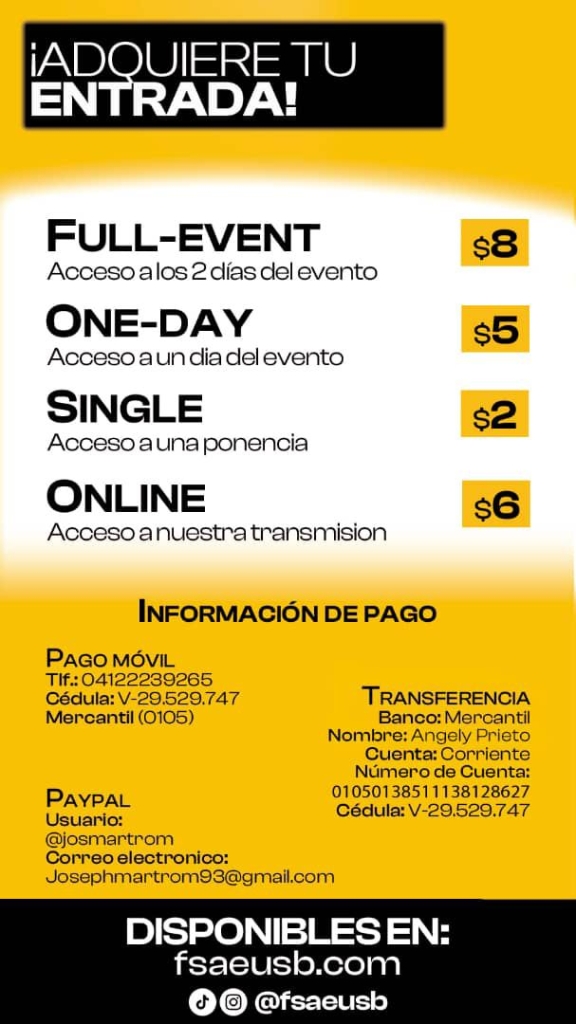 La USB realizará la 10ma edición del Congreso de Gerencia y Tecnología Automotriz: ¿cómo comprar las entradas?