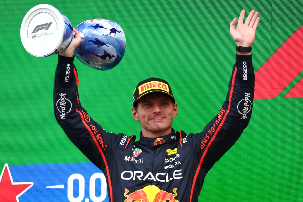 Max Verstappen no se subía al podio desde el GP de Canadá.