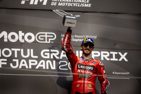 Moto GP: Bagnaia gana el GP de Japón y suma su 2da victoria de la temporada
