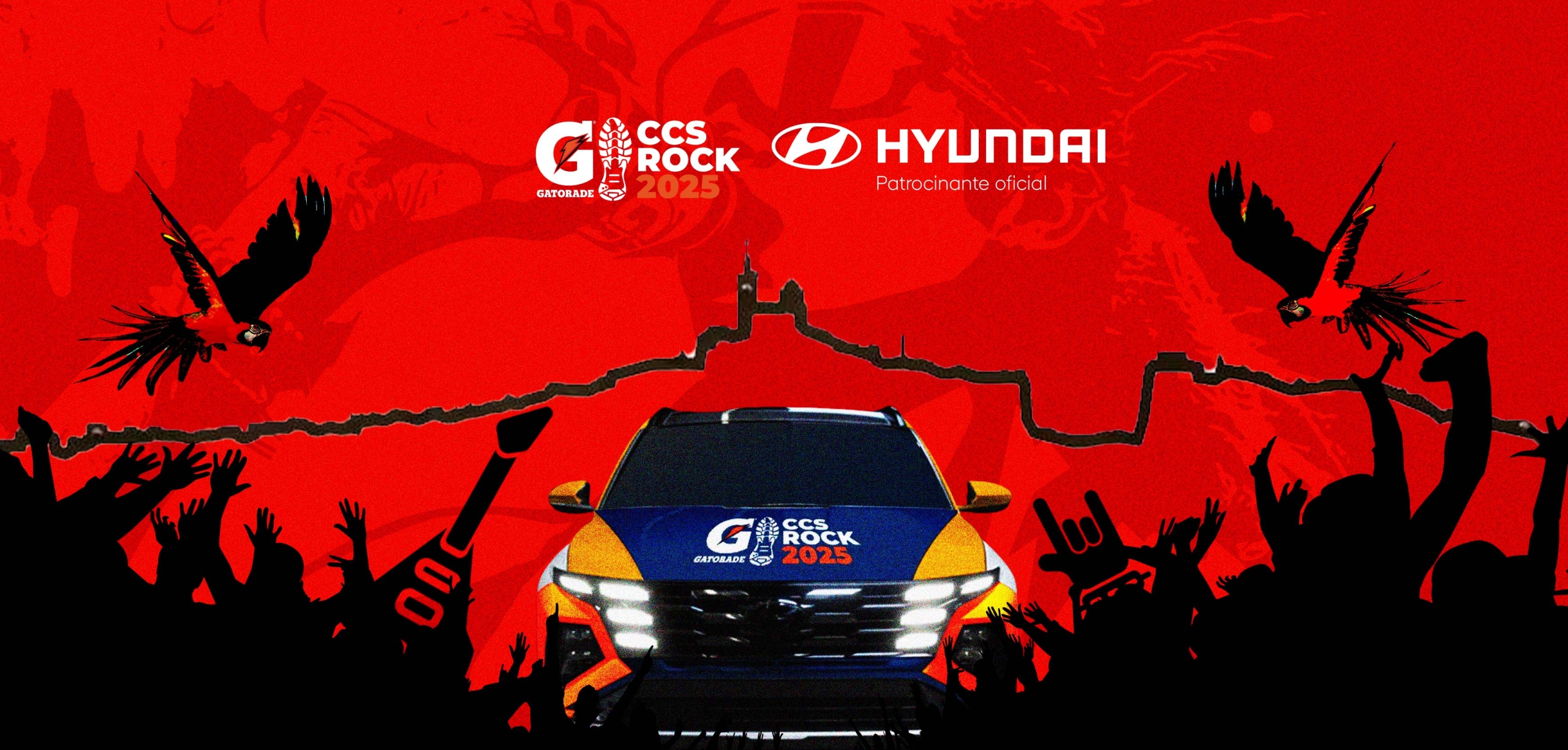 Hyundai es el patrocinante oficial de la Gatorade Caracas Rock 2025