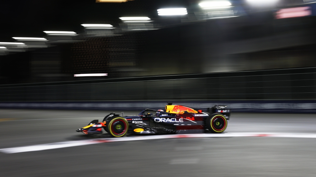Verstappen se hizo con la punta en la vuelta 1 de la carrera. Foto: Red Bull