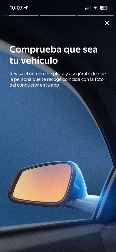 Yango lanza una nueva función de seguridad