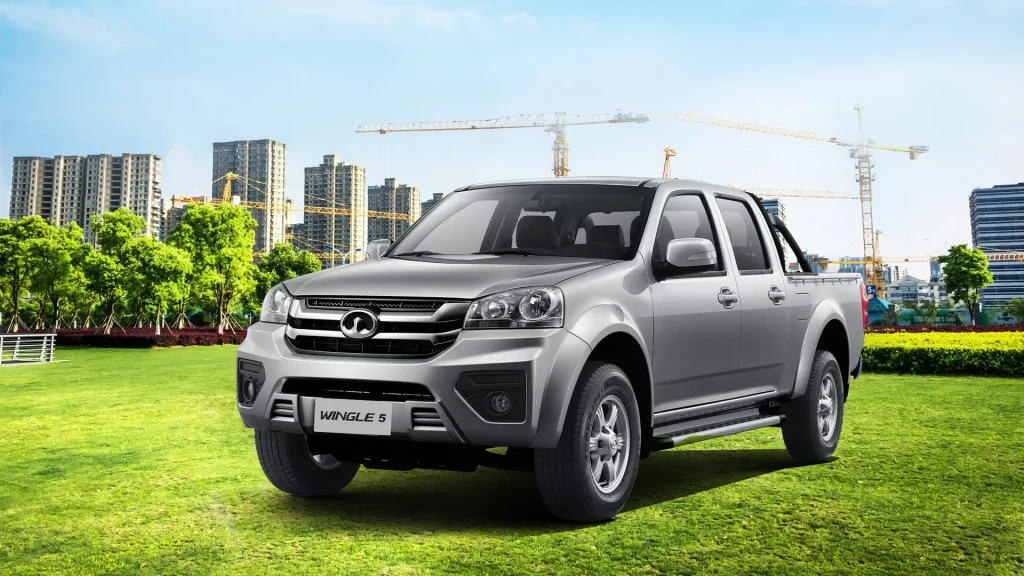 Tanto la Wingle 5 como la Wingle 7 son opciones de pickups para flotas de carros industriales y empresariales. Foto: GWM