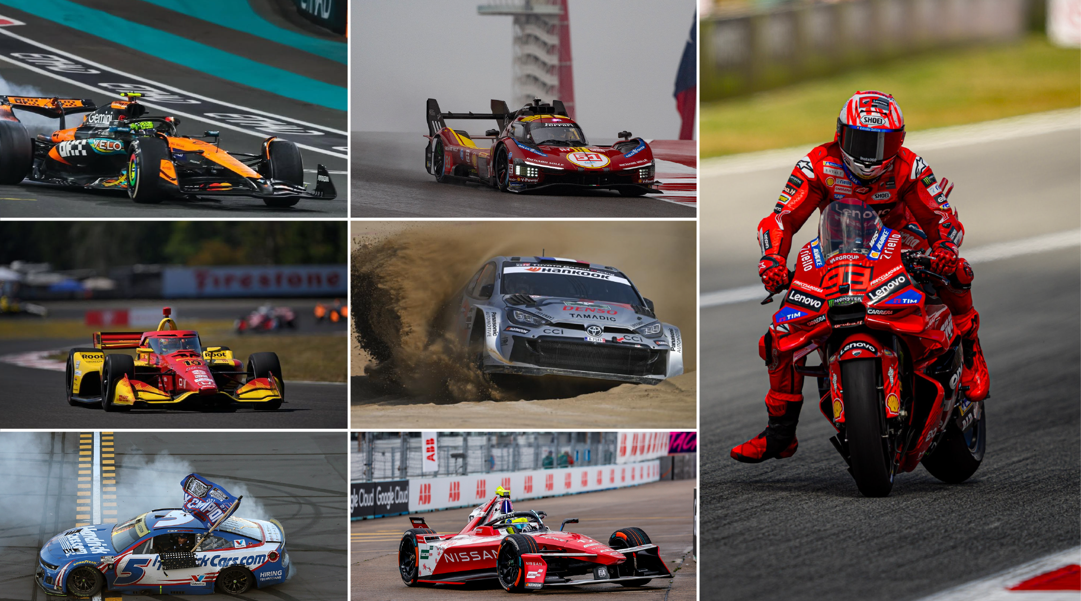 Los campeones de las categorías de Motorsport en 2025