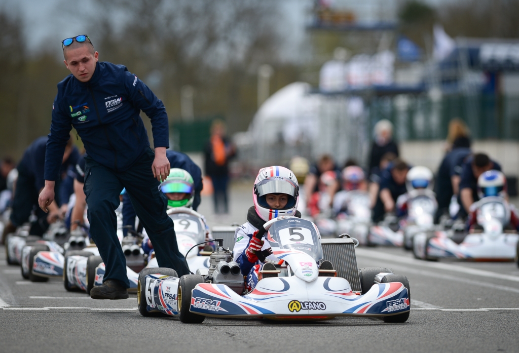 Doriane Pin en el Campeonato Nacional de Francia