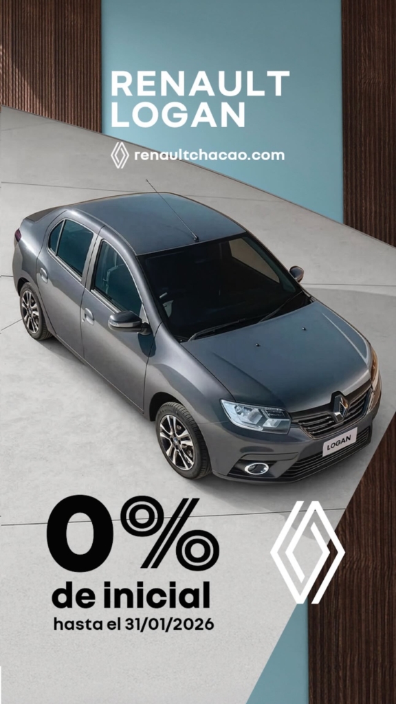 Renault Chacao ofrece sus vehículos por 0% de inicial
