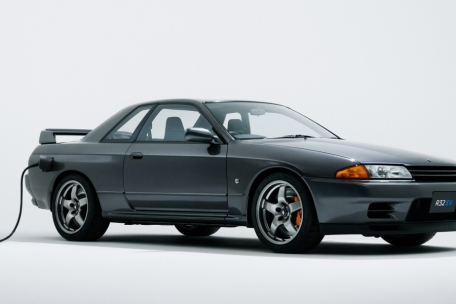 Nissan R32 EV: el famoso 6 cilindros biturbo convertido en eléctrico