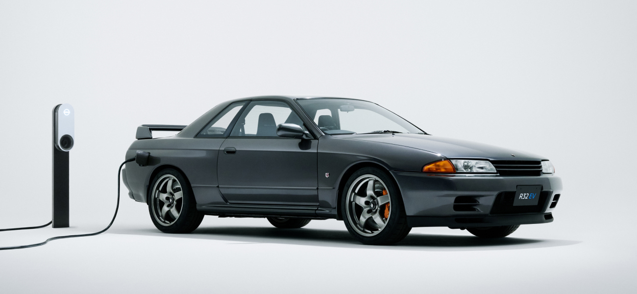 Nissan R32 EV: el famoso 6 cilindros biturbo convertido en eléctrico