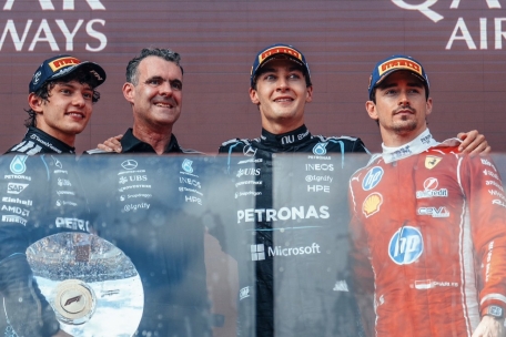 George Russell se lleva la victoria en el GP de Australia de la F1
