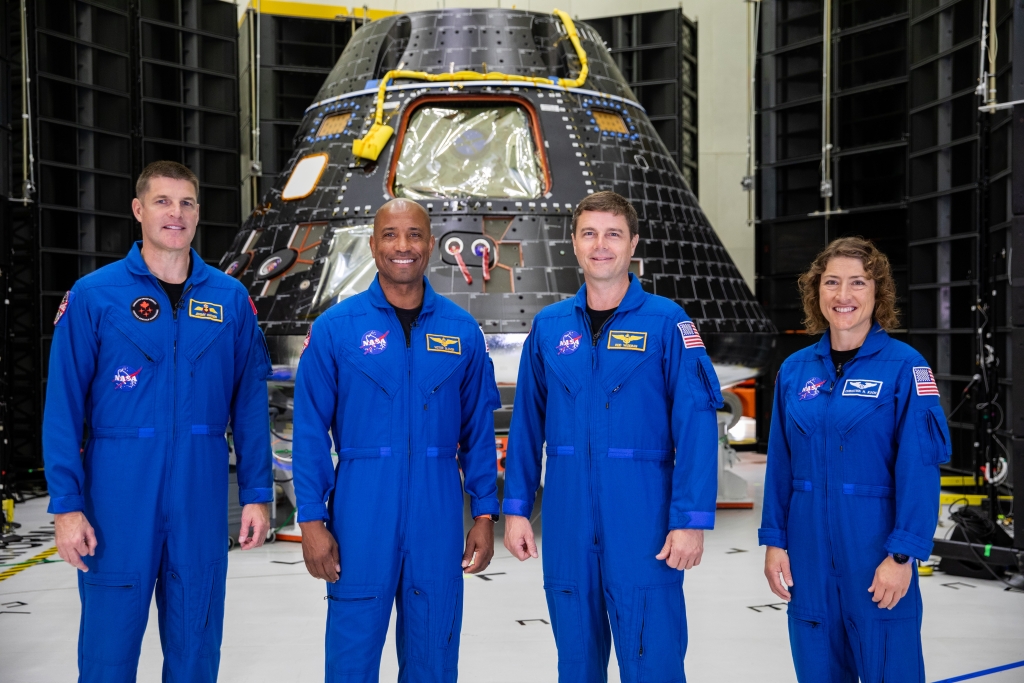 Weisman, Klover, Koch y Hansen tendrán recolectar la información del viaje, a la par del monitoreo de la NASA. Foto: NASA