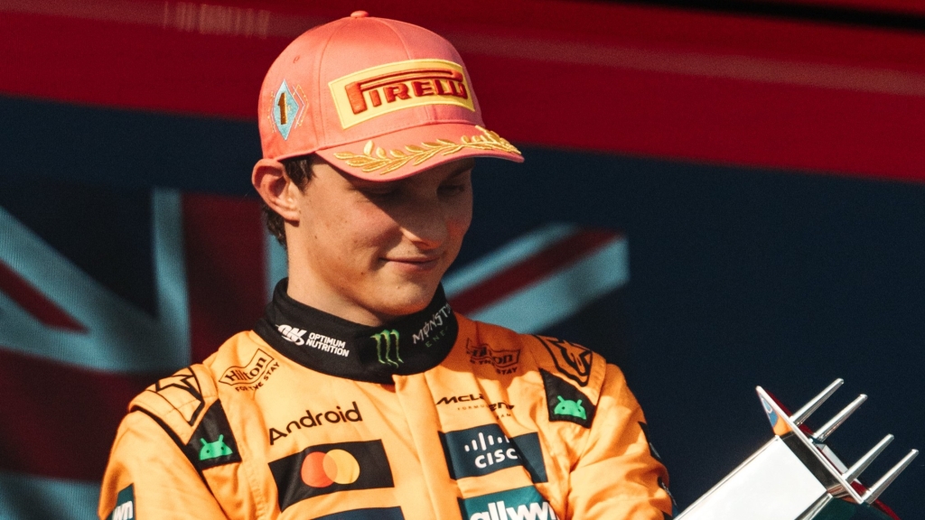 El último ganador del GP de Miami de la F1 fue Oscar Piastri, quién ganó partiendo fuera del podio. Foto: McLaren