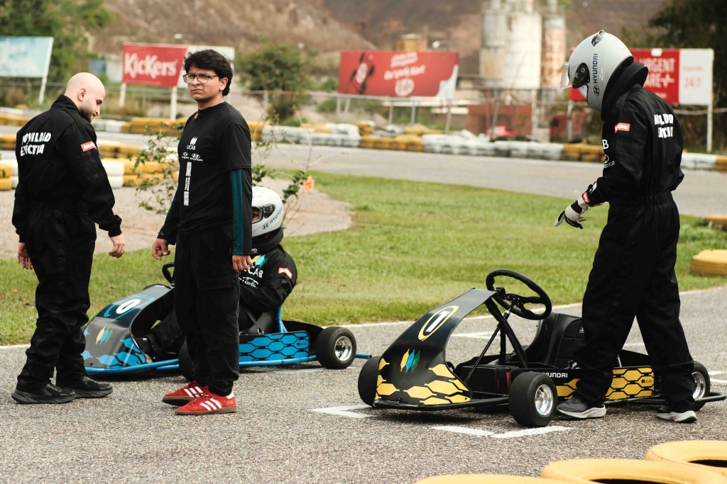 Ingeniería UCAB, con el apoyo de Hyundai y Chery, llevó sus karts eléctricos a competir en La Limonera