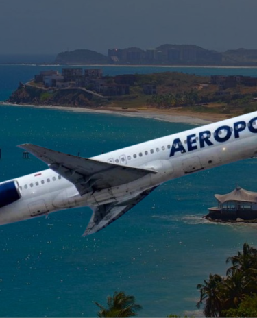 Aeropostal anuncia tarifa especial para vuelos desde Caracas y Valencia hacia Porlamar por $40