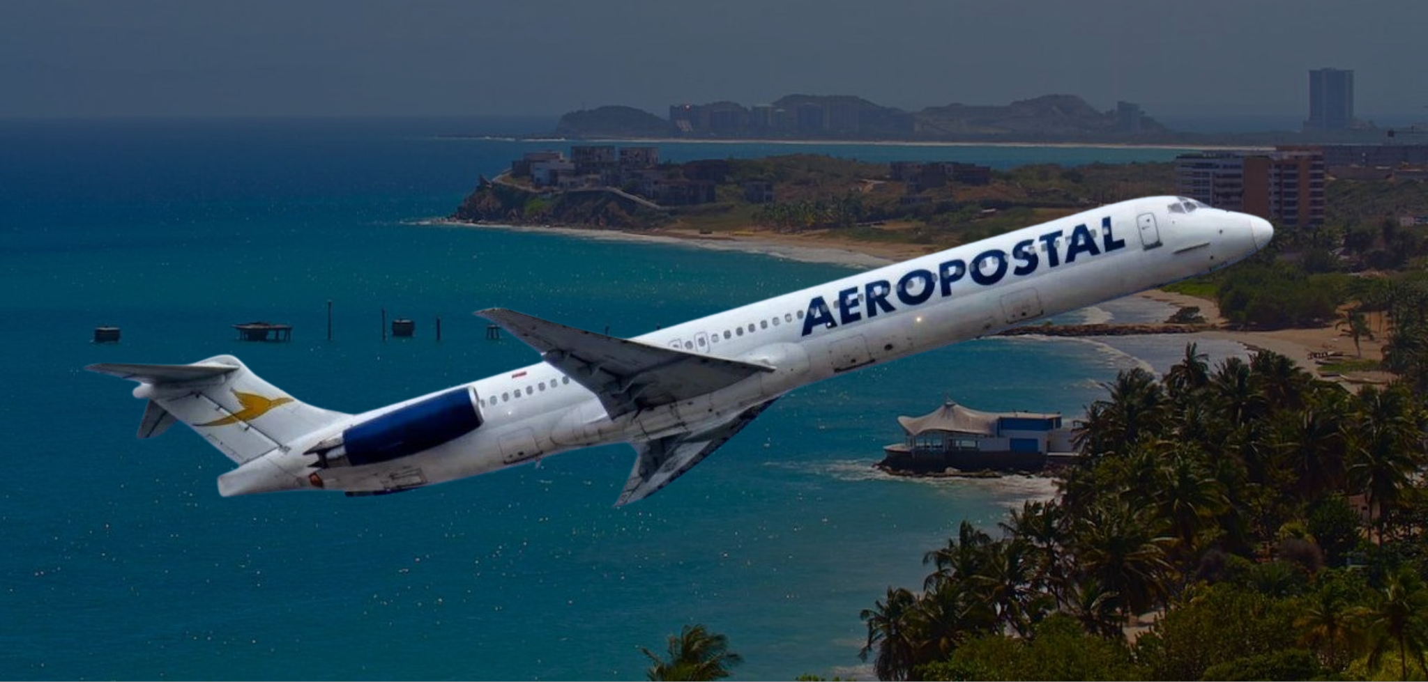 Aeropostal anuncia tarifa especial para vuelos desde Caracas y Valencia hacia Porlamar por $40