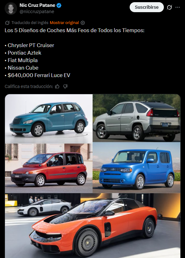 Estos fueron los mejores memes del Ferrari Luce