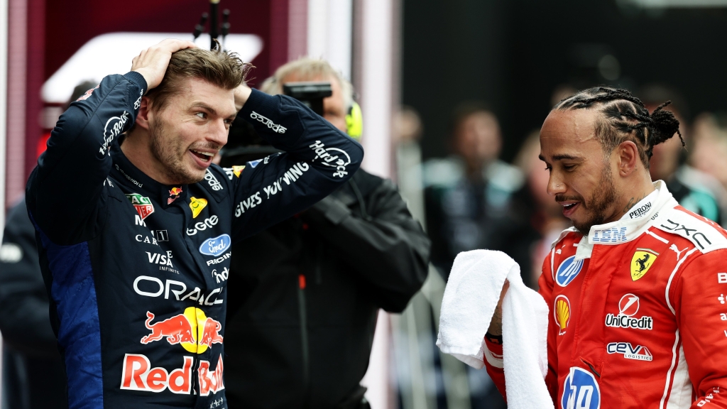Desde 2024 que no compartían podio en una carrera. Foto: F1