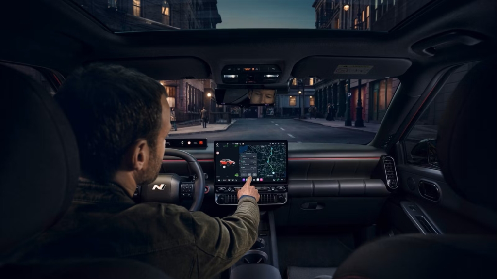 El IONIQ 3 enfoca su interior tecnología de alto rendimiento que complementa la experiencia del conductor. Foto: Hyundai