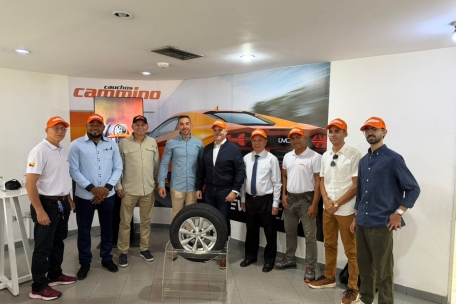El Parque Industrial Caucho inicia la producción cauchos para motos