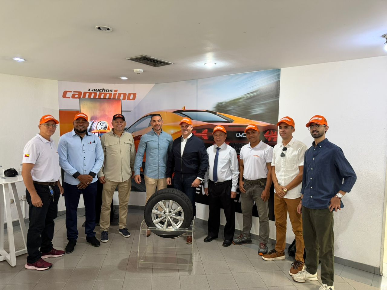 El Parque Industrial Caucho inicia la producción cauchos para motos