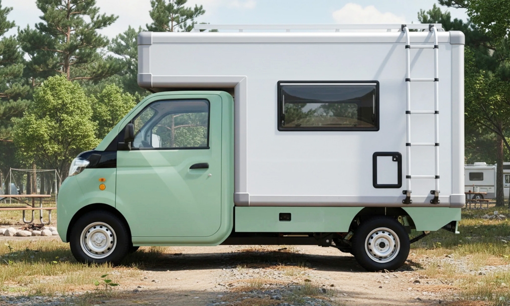 Este modelo es el primer camper desarrollado por la marca alemana ARI Motors. Foto: ARI Motors