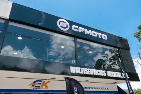 CFMOTO ofrece motos con financiamiento en su nuevo showroom en Los Teques