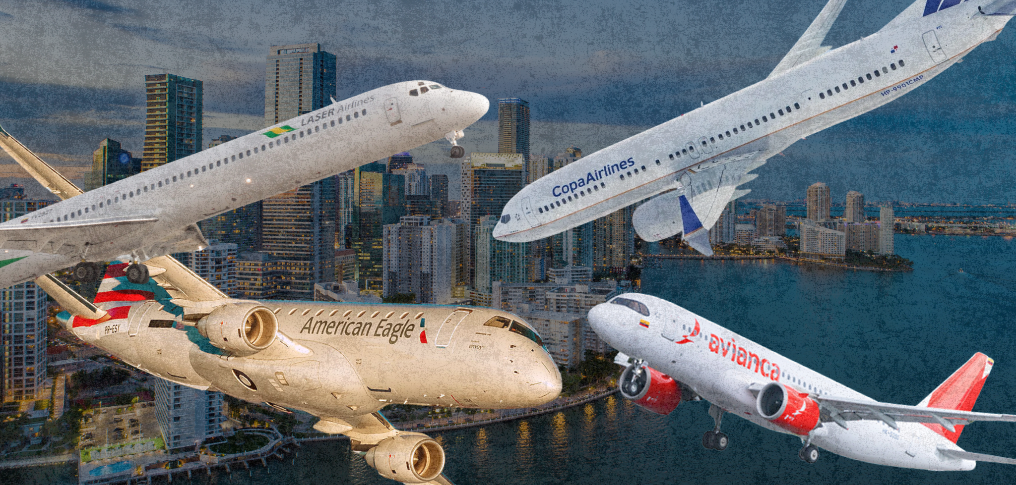 ¿Cuánto cuesta viajar a Estados Unidos con Laser, American, Copa y Avianca?