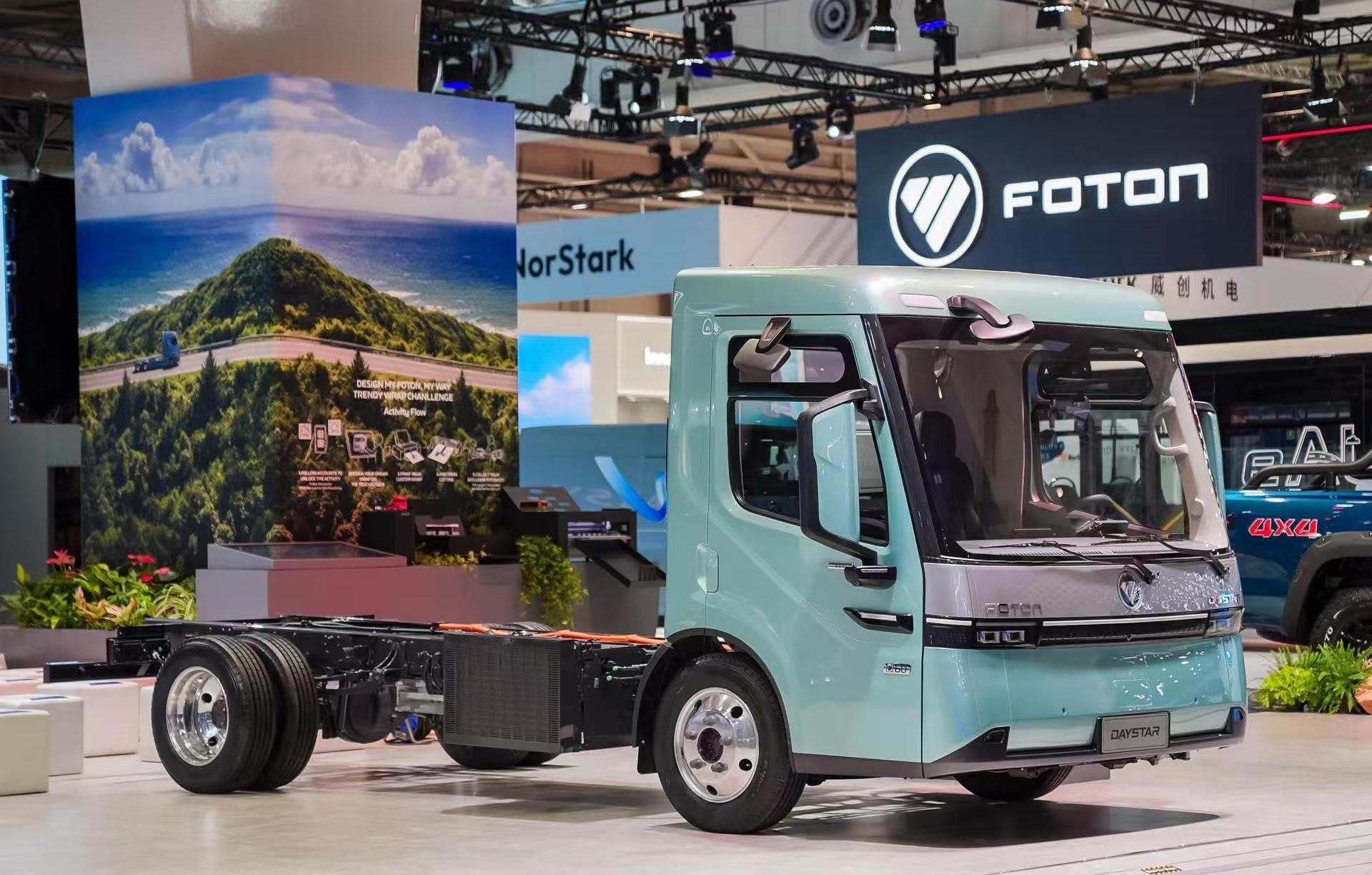 Foton exhibe su portafolio completo en Hannover e impulsa un nuevo modelo de expansión global