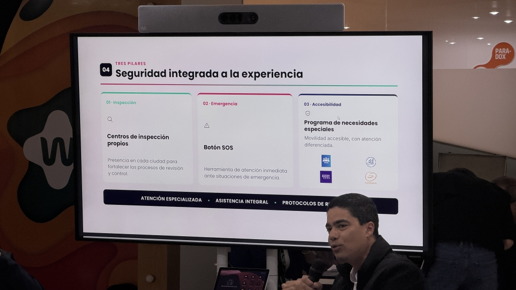Ridery cuenta con tres centros de inspección en Caracas