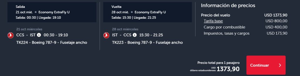 Turkish Airlines reactivará la ruta Caracas-Estambul el 1 de octubre: este es el precio del pasaje