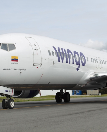 Wingo mantiene la conexión entre Venezula y Colombia, conectando 4 ciudades